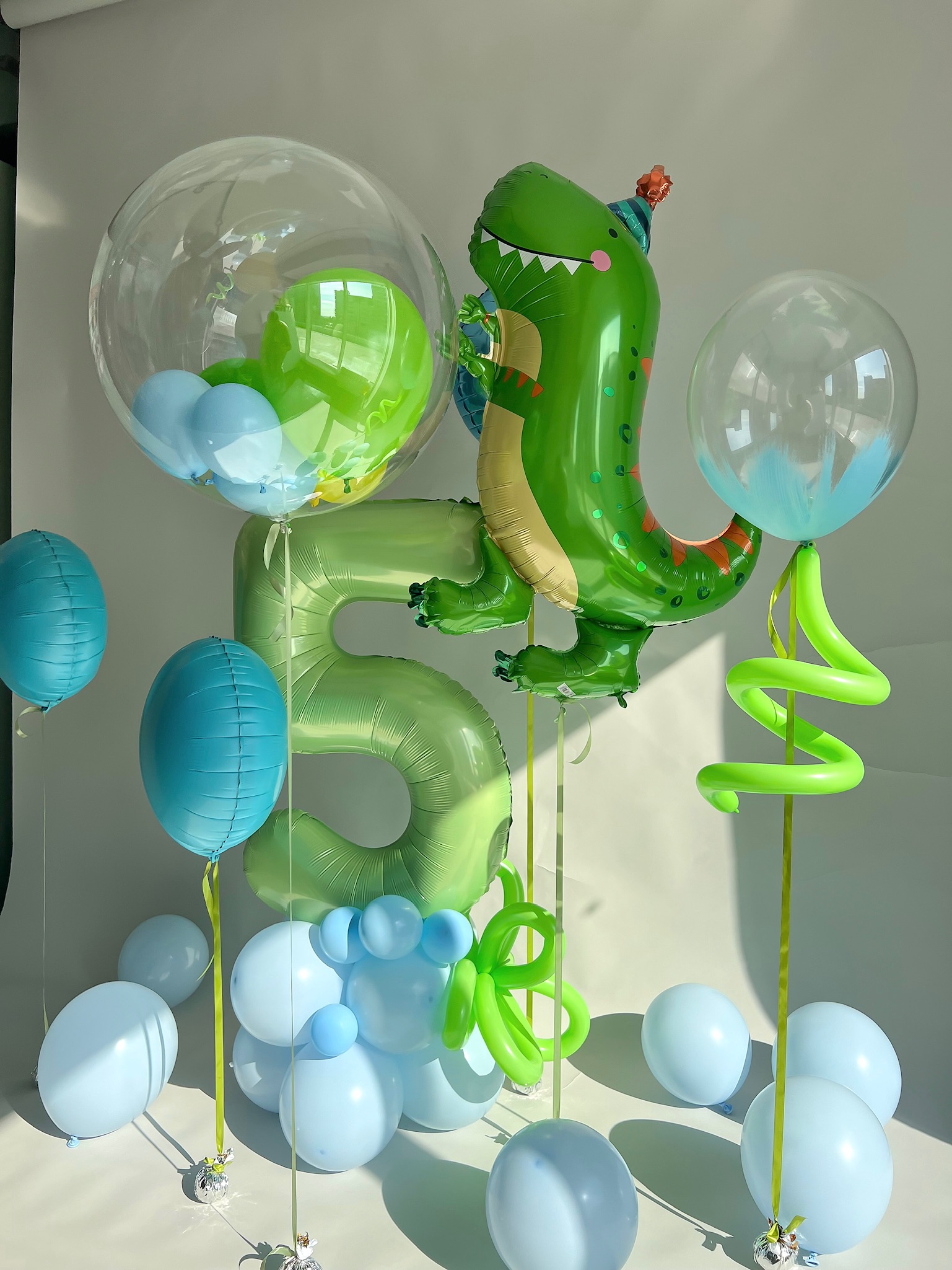 Green Dino Set