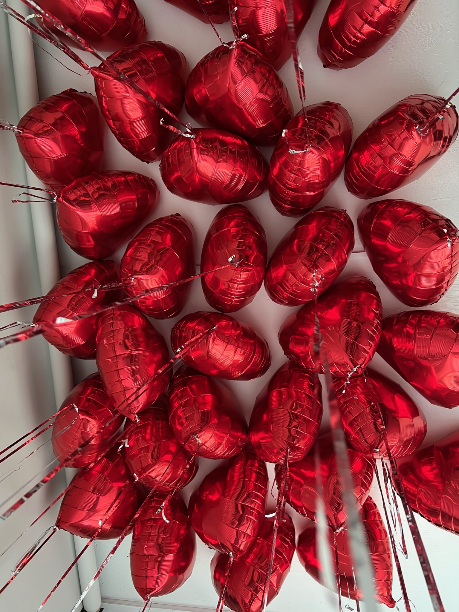 Heart shape baloons