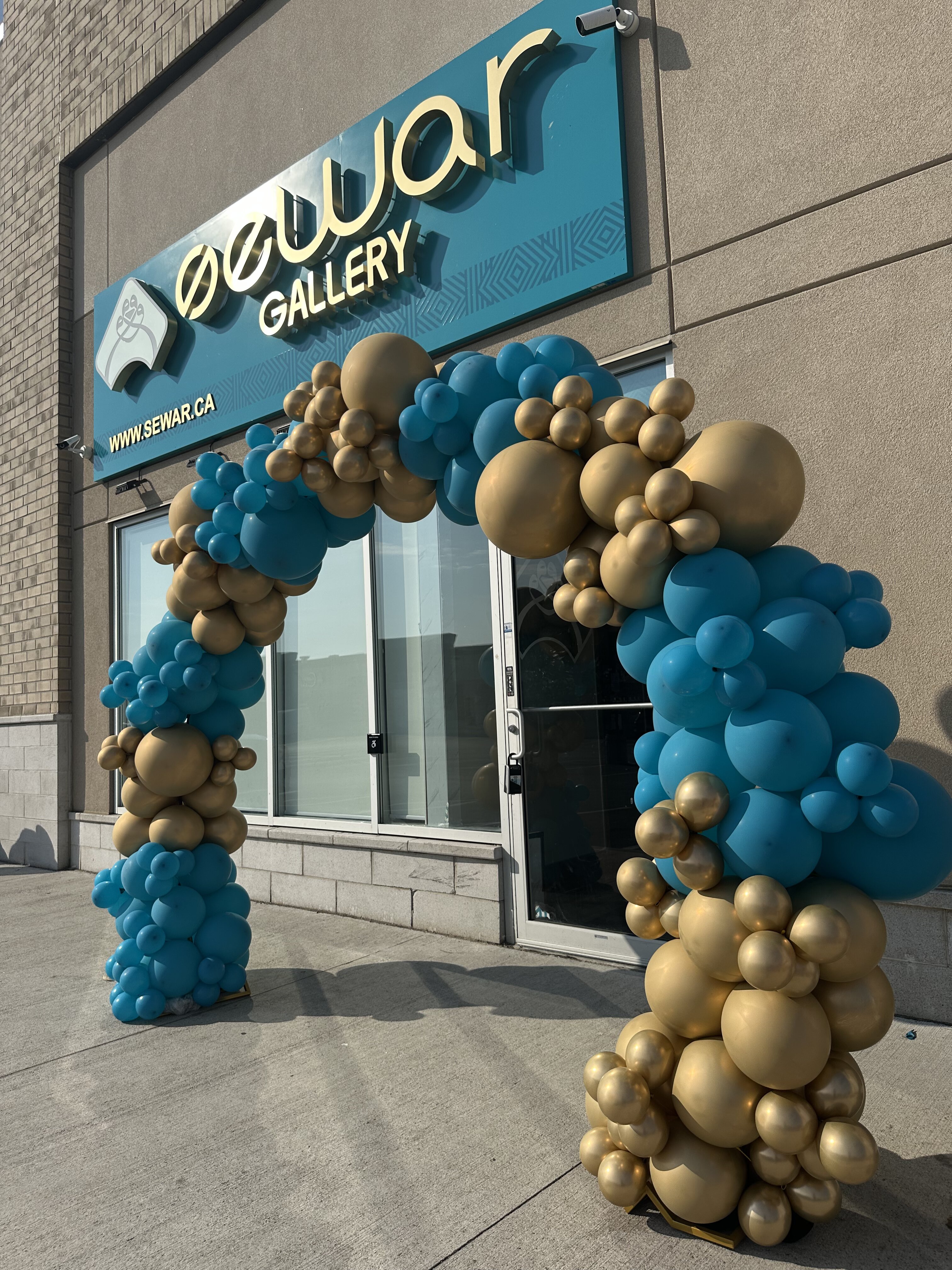 Storefront Grand Opening Decor